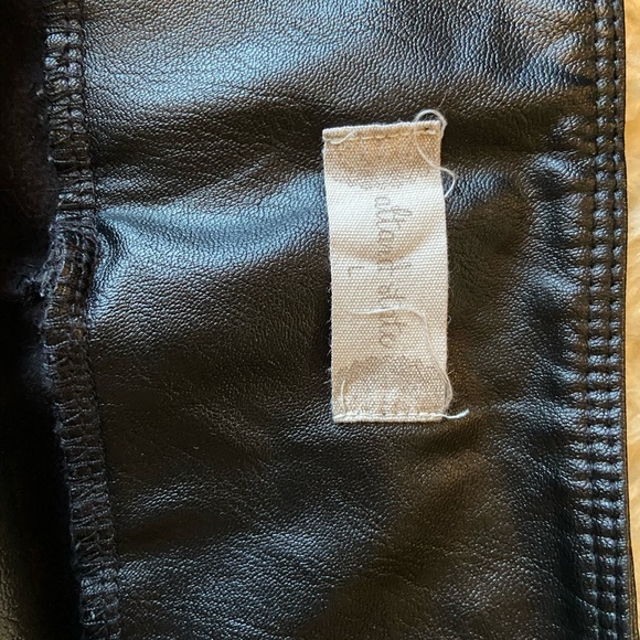 Altard state black faux leather legging. Size L - Picture 3 of 3